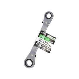 Takagi GISUKE Plate Ratchet Wrench with Angle, 0.4 x 0.5 inches (10 x 12 mm)