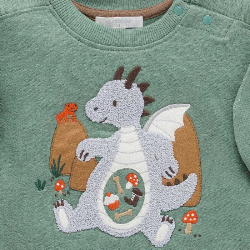 Purebaby Hungry Dragon Windcheater, 1 (12 - 18 Months)