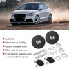 KIMISS Car Hood Locks, 2pcs Universal Aluminum Alloy Engine Hood