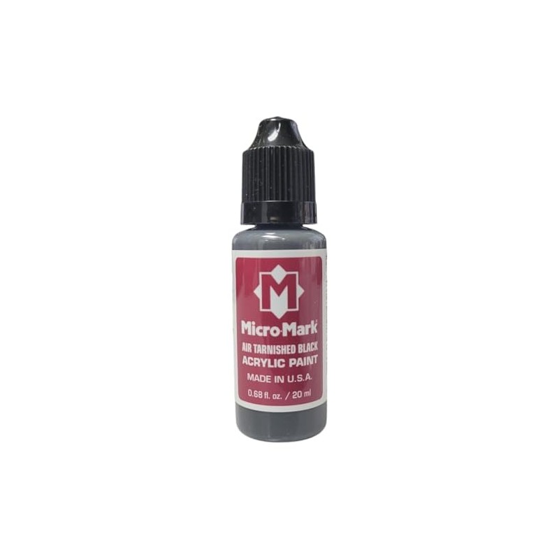 Micro-Mark Air Tarnished Black Paint, 20ml