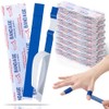 Geiserailie Blue Detectable Bandages - 120 Pack Flexible and Waterproof