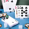Clear Game Card Stand 50 Pcs, Plastic Place Card Holders