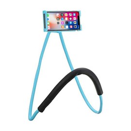 Hosann Century Universal Moblie Phone Stand,Lazy Cell Phone Holder & Neck Cell Tablet Phone Mount Holder Flexible Lazy Bracket (Blue)