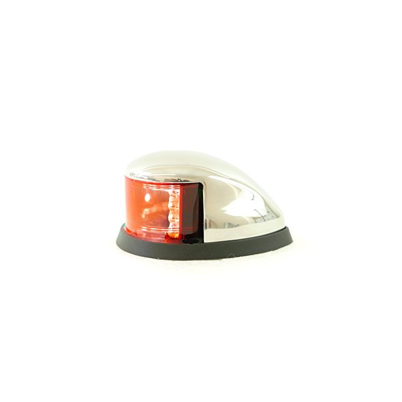MiDMarine Stainless Steel LED Bi-Color (Red/Green) Boat Bow Navigation Light