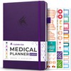 Clever Fox Compact A5 Medical Planner 12-Month – Medical Notebook,