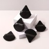 Velvety Triangle Powder Puff Set - Unscented, Suitable for Combination