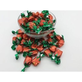 York Dist. STRAWBERRY FLAVORED Fruit Filled Hard Candy BULK-  CHOOSE QUANTITY - ONE Pound