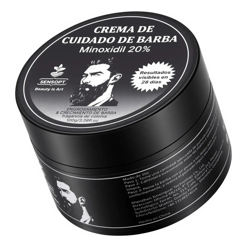 Bálsamo Ultra Potente Para Crecimiento De Barba Fina