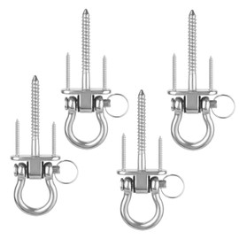 Awroutdoor Ceiling Hook Swing, Swing Hook, Hanging Hook with Screw for Concrete Wood