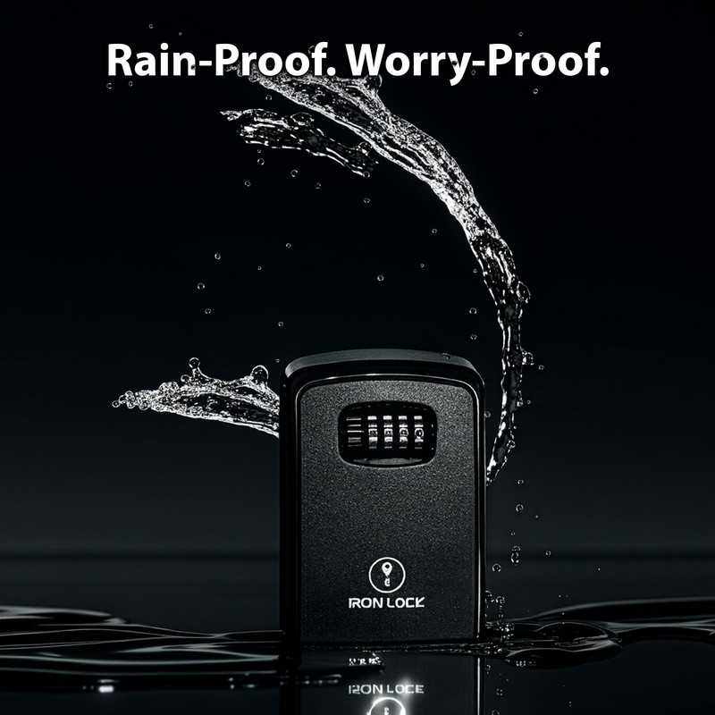 Iron Lock® Key Lock Box XXL Wall Mount – Waterproof