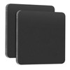 AOKLIT 2 Pcs 6" x 6"x1/4" Steel Plate, A36 Square