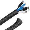 Cable Cover Organiser Cable Tube Self-Closing 13-18 mm 1.5 m