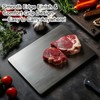 HayBaroda Titanium Cutting Board for Kitchen - Double Sided Pure