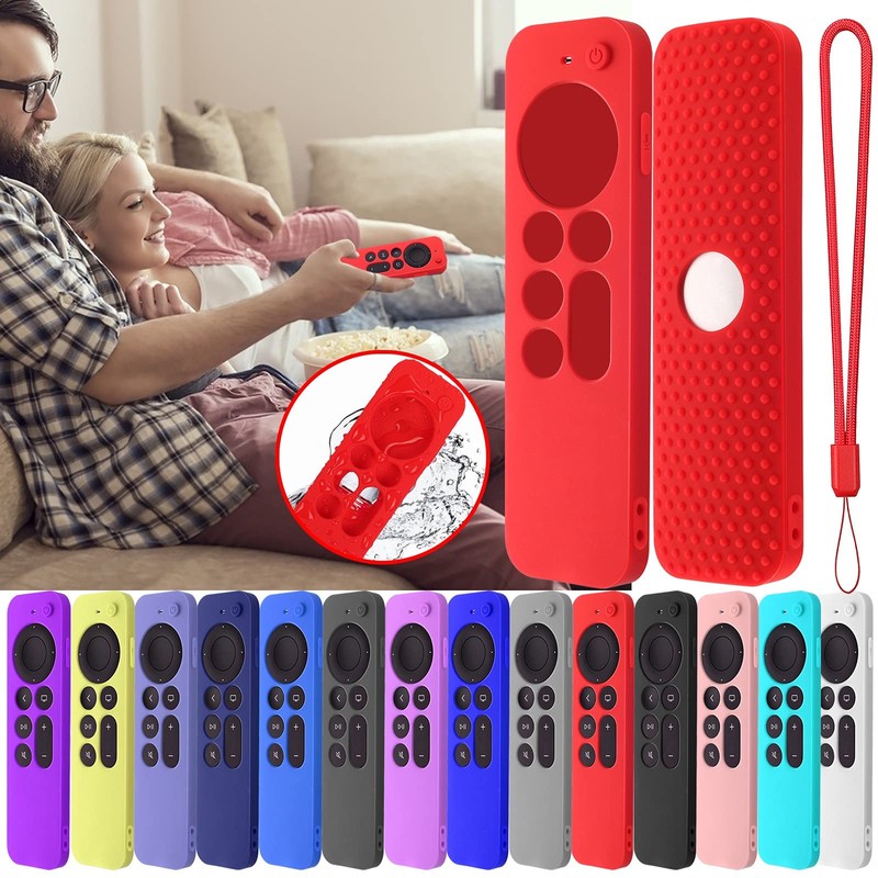 Hi Color Silicone Cover Compatible with Apple TV Siri Remote