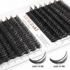 XIUSUZAKI Lash Clusters C Curl DIY Eyelash Clusters 30D+40D 280pcs