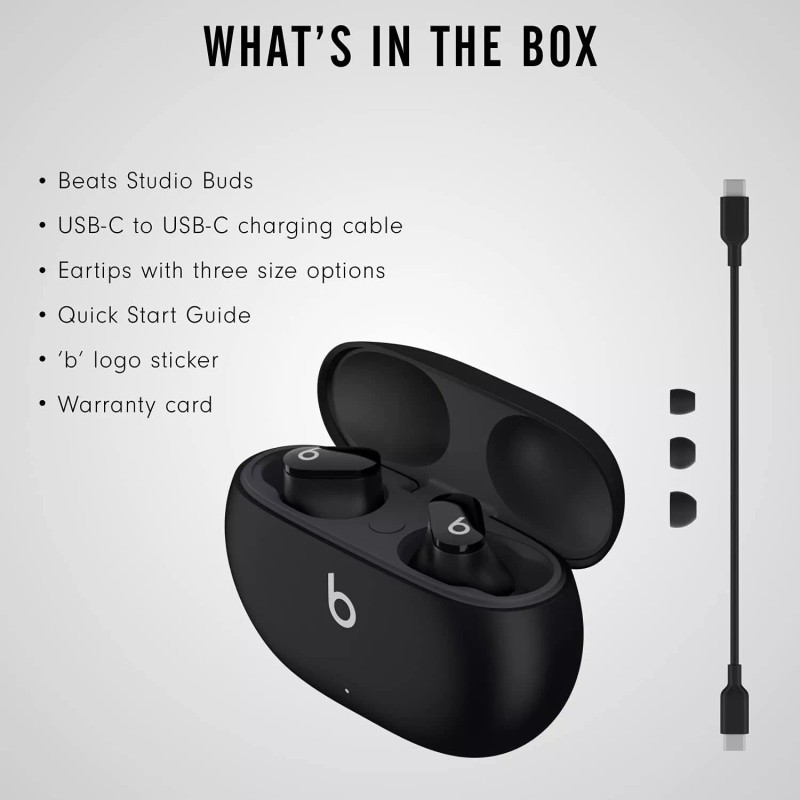 Beats Studio Buds - True Wireless Noise Cancelling Earbuds _