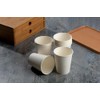 BUSER 7oz Paper Cups for Hot Drinks Disposable Coffee Cups