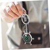WOONEKY 1 Pair Compact Compass Keychain Lightweight Tool for Hiking