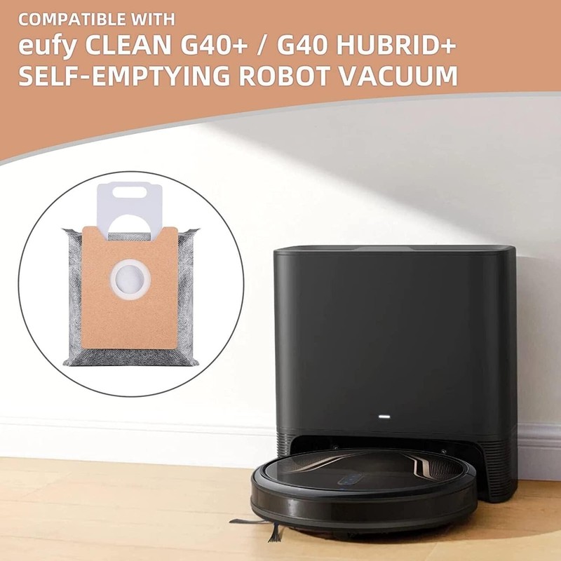 [10PK] iDeer Life Dust Bags Compatible with Eufy Clean G35+,