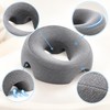 Memory Foam Face Down Pillow for Prone Rest – Open-Center