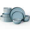 Sweese Plates and Bowls Sets, Porcelain Dinnerware Sets for 6,
