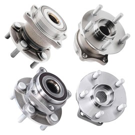 AUTOSTEADY Front and Rear Wheel Hub Bearing for Subaru 10-14 Legacy Outback 08-13 Impreza 09-13 Forester 2013 WRX 2010 2011 2012 Assembly Replacement 512401 513303