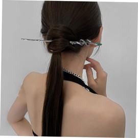 minkissy Ancient Style Snake Hairpins Hair Chopsticks for Women Exquisite Headdress Hair Accessories