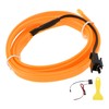 X AUTOHAUX 1m EL Wire Cable LED Glow String Light