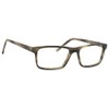 Esquire Designer Men’s Rectangular Frame Eyeglasses EQ1527 in Moss/Brown-53mm