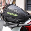 EHERDM PU Leather Motorcycle Backseat Bag Portable Bike Sports Carry