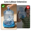 iwreaiy 3-Pack 5 Gallon Bucket Dollies with Locking Casters
