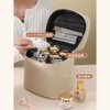 Aylashine Vertical Makeup Pouch, Large Capacity, Division Storage, Waterproof, Includes