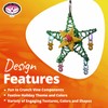 Super Bird Creations SB586 X-mas Star Bird Toy, Small Bird