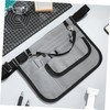 Operitacx Server Apron with Pockets Half Waist Apron for Men