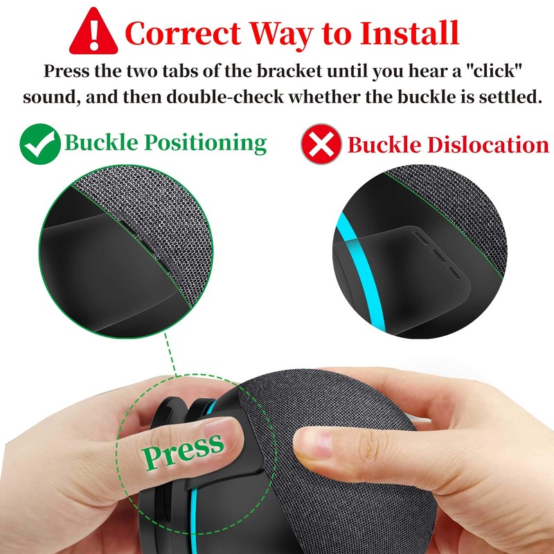 Cozycase Dot 5th Gen Wall Mount - Space Saving Bracket