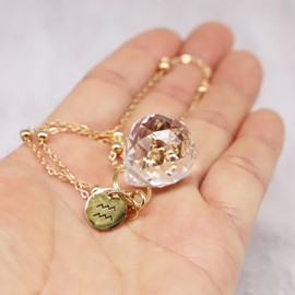 Car Sun Catcher, Mirror Hanging Accessories, Zodiac Sign Decor, Cute Accessories for Women, Gift for Her (Aquarius)