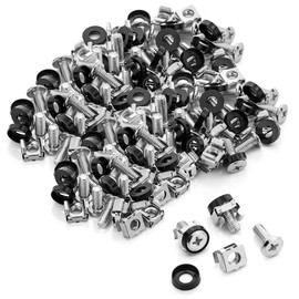 deleyCON Lock Nut and Screw Set, silver, MK3273