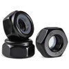 200Pcs M3-0.5 Lock Nuts, Nylon Insert Locknuts 304 Stainless Steel