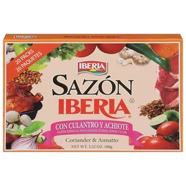 Iberia Sazon with Coriander & Annatto, 3.52 oz