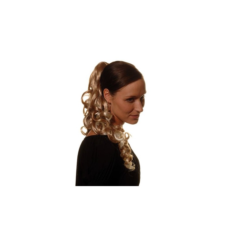 Hairpiece PONYTAIL long curls BLOND Mix (NC218 Colour 27T613) blonde