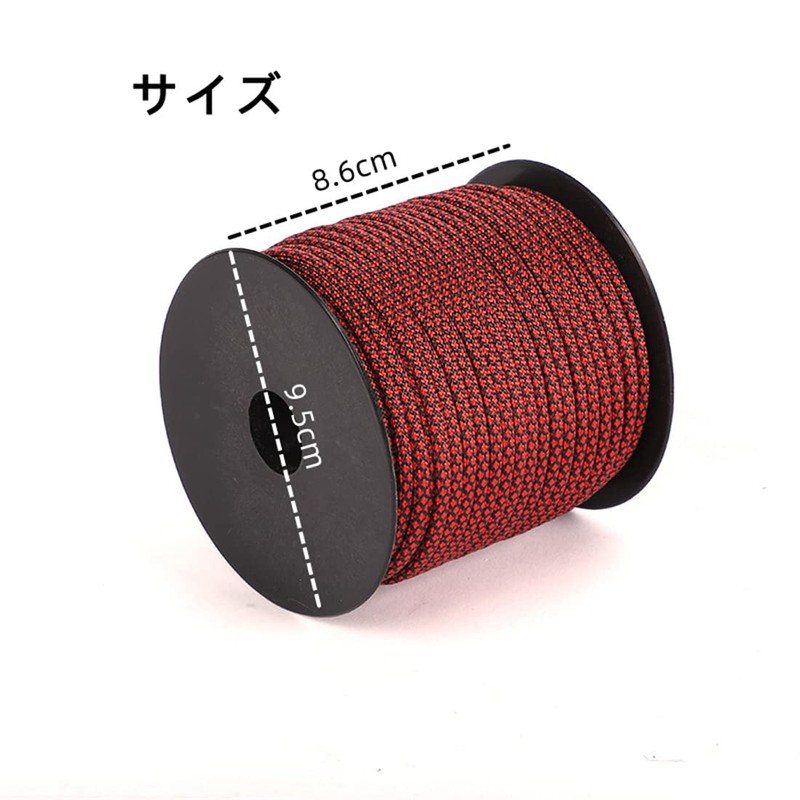 KodyLAN Tent Rope for Camping, Guy Rope, Reflective Materials, 7