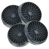 vhbw 4x Aktivkohlefilter kompatibel mit Neff D92PBCONO/02, D85IEE1S0B/02, D92PBCONO/01, D85IEE1S0/02,