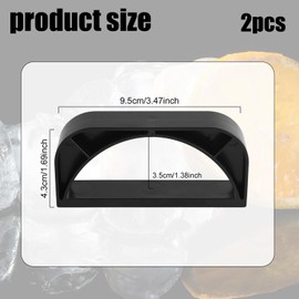 2pcs Magnetic Ice Scoop Holder，for GE Opal Nugget Ice Maker 1.0 & 2.0，Fits Freezer, Countertop，Strong Hold, Easy Access & Storage（No ice Shovel）