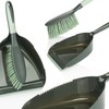 com-four® 3-Piece Cleaning Set - Hand Brush, Dustpan, Hand Brush