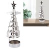 Spinning Candle Holder Rotating Candlestick Set for Romantic Wedding Christmas