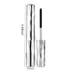 Black Waterproof Mascara for Lengthening & Natural Lash Lift, Smudge-Proof