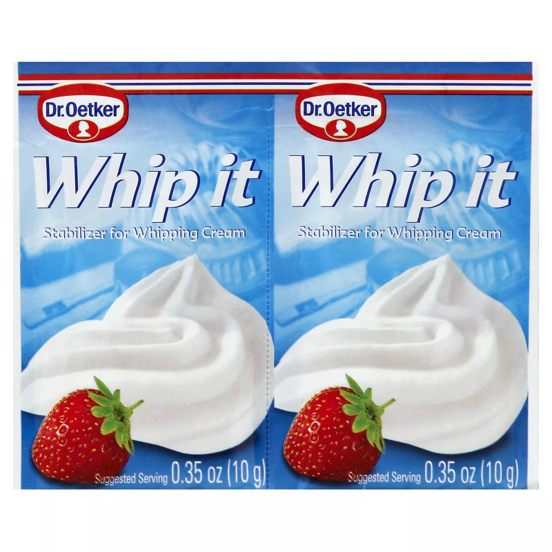 Dr. Oetker Dr Oetker U Whip It 2 Count 0.7