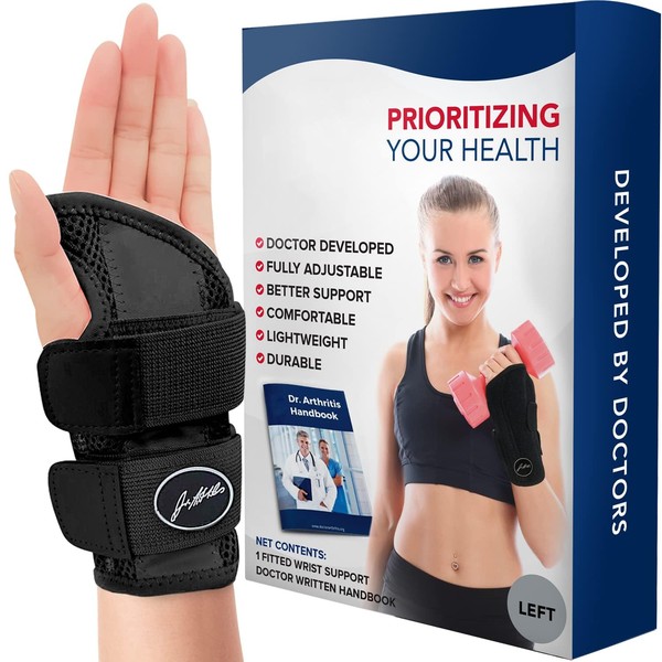 Doctors Designed Wrist Splint, Perfect Fit Bandage Wrist Tendonitis /