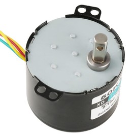 50KTYZ Permanent Magnet Synchronous Motor CW/CCW Low Speed High Torque Electric Motor AC 220 V 6-10 Watt Miniature (5 RPM)