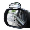 Car Blind Spot Mirrors(5.12 * 2.75in), Universal Automotive Auxiliary Mirror